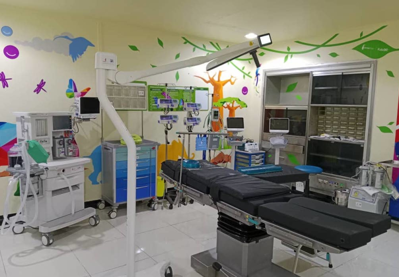 Our first Operating Room in the Central African Republic!